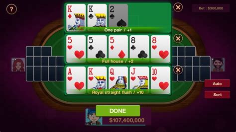 chinese poker online game|pusoy game offline.